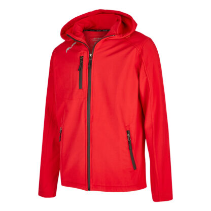 SOFTSHELLJACKE HERREN ROT – Bild 2