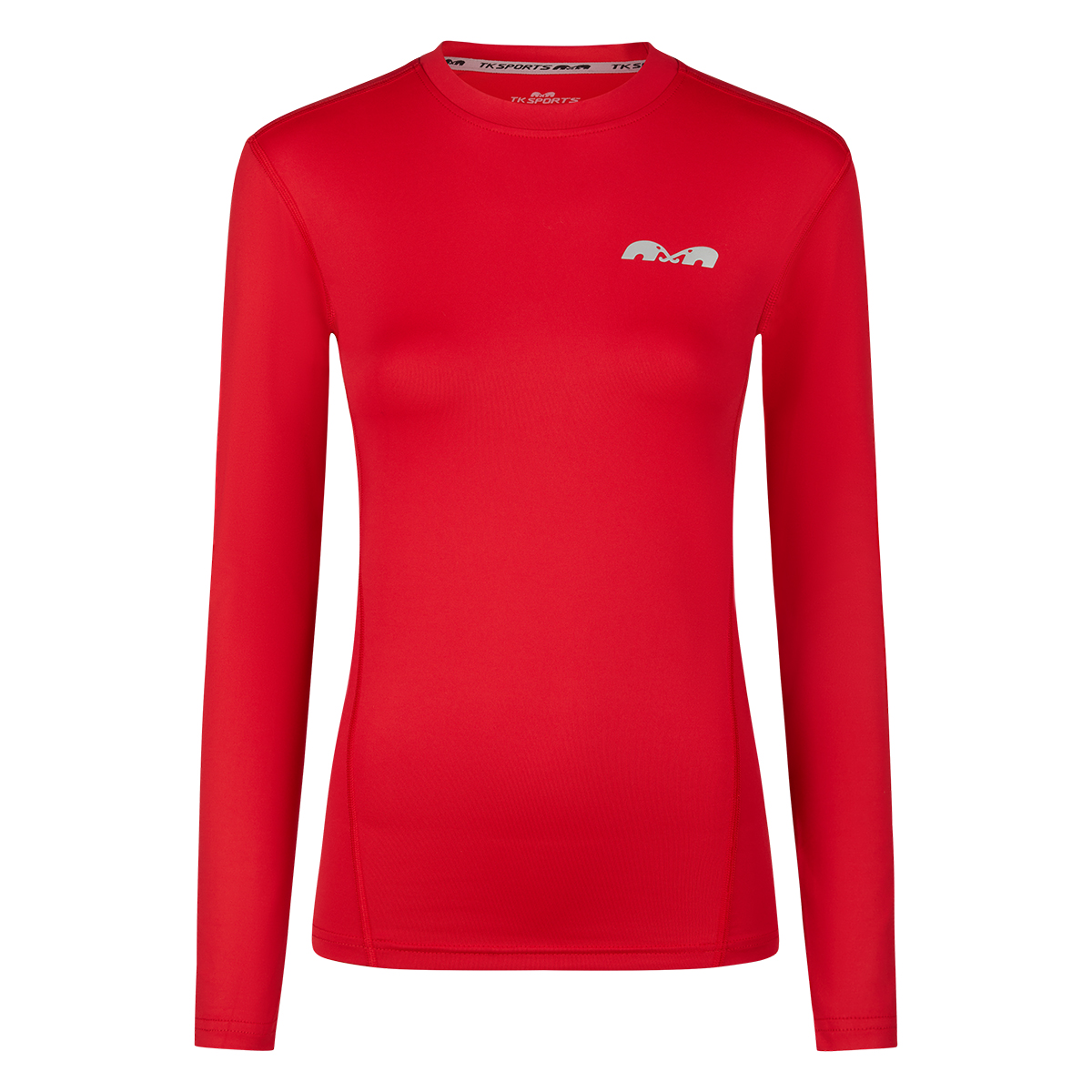 BASELAYER SHIRT UNISEX ROT – Bild 4